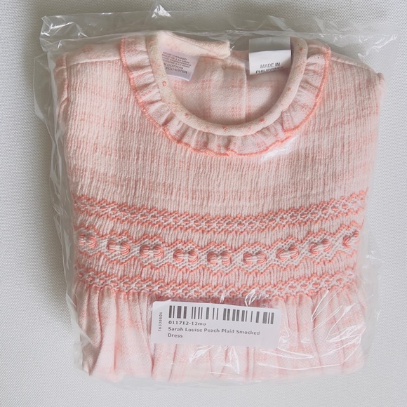 NWT girls Sarah Louise of England Smocked Dress - Picture 2 of 2
